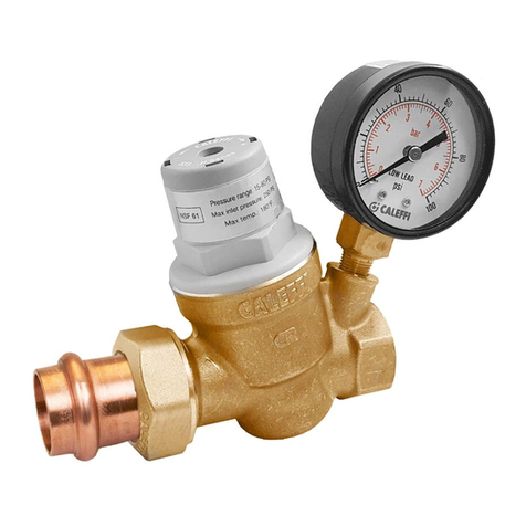 CALEFFI PresCal Compact 533H Series User manual