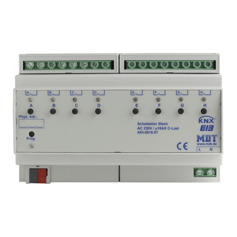 MDT KNX AKI operating instructions
