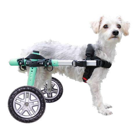 Walkin’ Pets Walkin' Wheels Rear manual