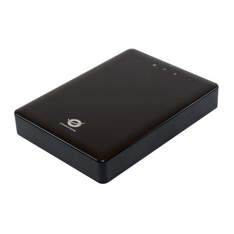 Conceptronic StreamVault CSVW25DC User manual Conceptronic StreamVault CSVW25DC User manual