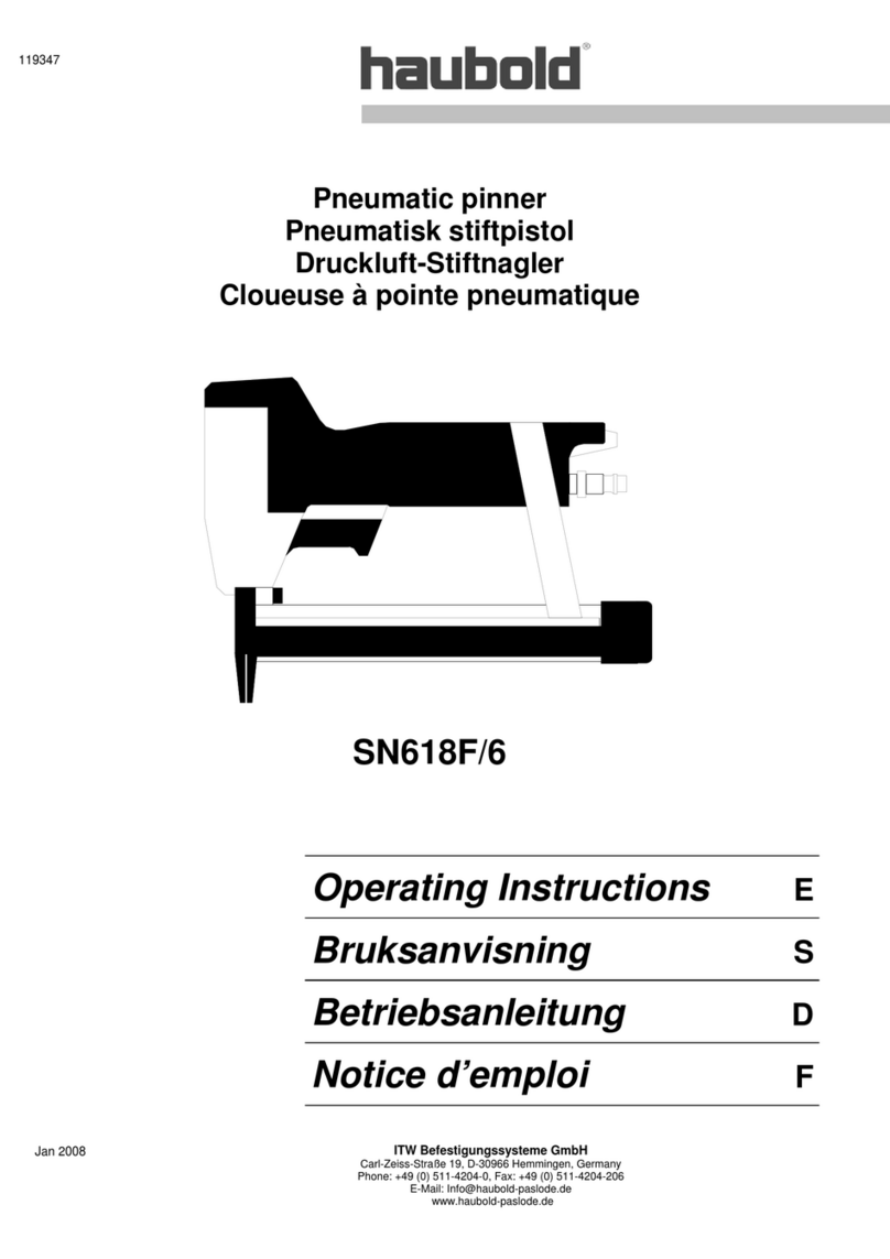 haubold SN618F/6 operating instructions