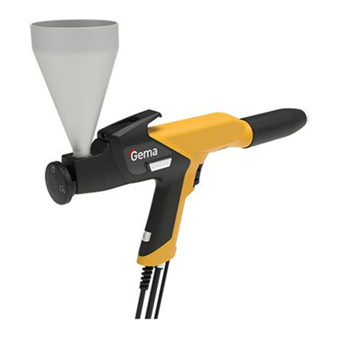 Gema OptiSelect Pro GM04-CF Operating instructions and spare parts list Gema OptiSelect Pro GM04-CF Operating instructions and spare parts list