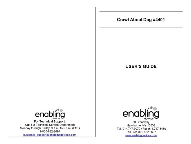 Enabling Devices Crawl About Dog User manual