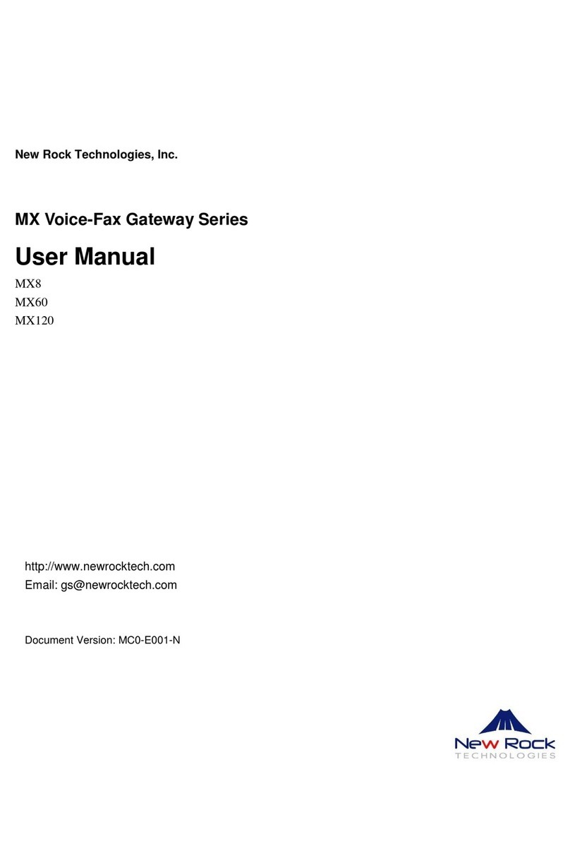 New Rock Technologies MX series user manual