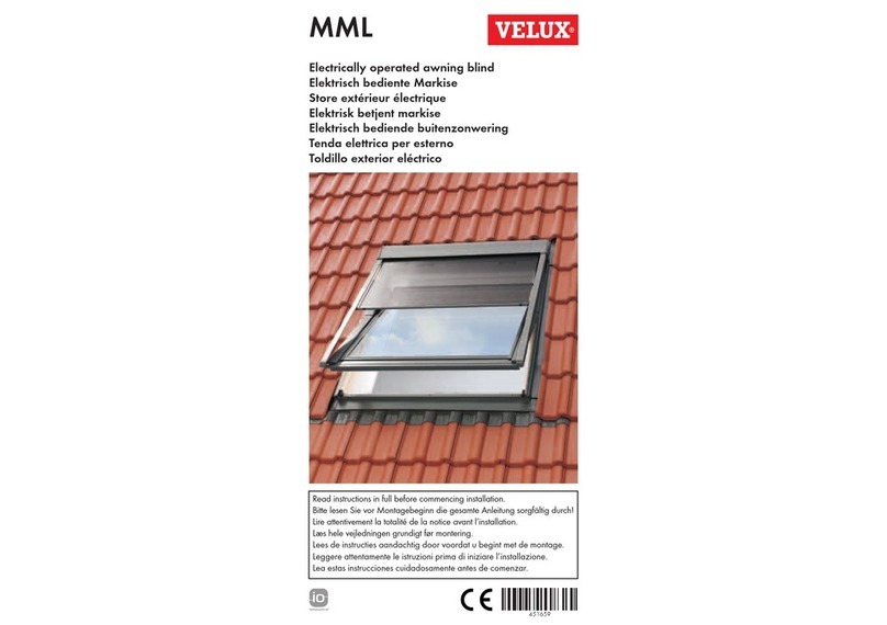 Velux MML User manual