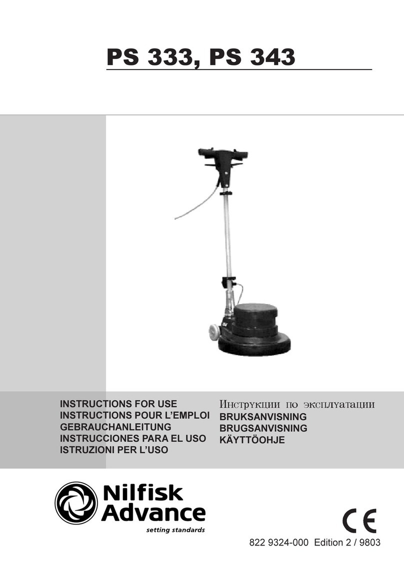 Nilfisk-Advance PS 333 Instructions for use