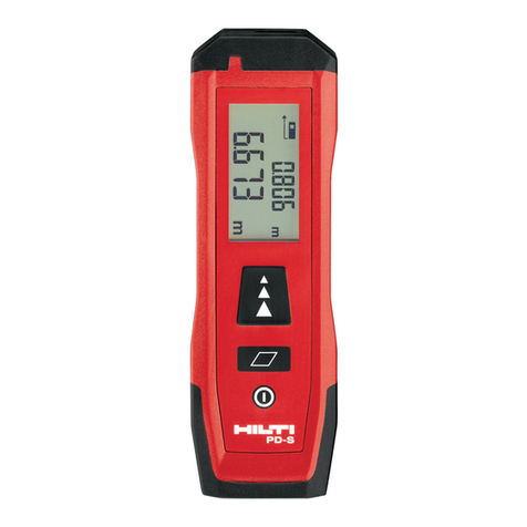Hilti PD-S manual