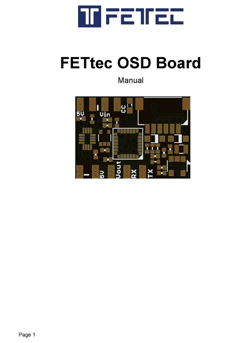FETtec OSD Board manual