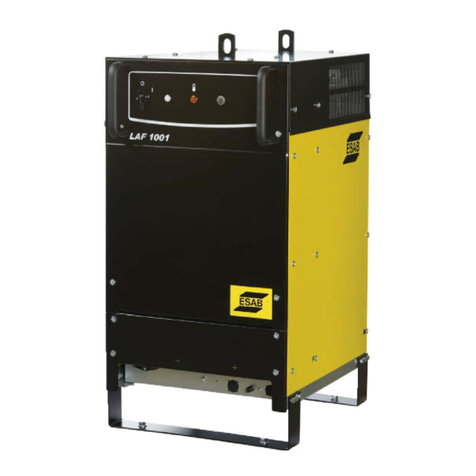 ESAB LAF Series User manual