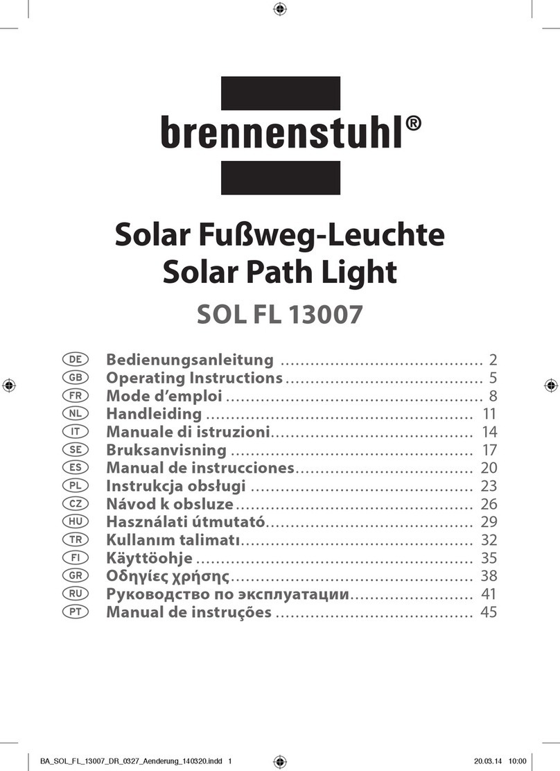 brennenstuhl SOL FL 13007 User manual