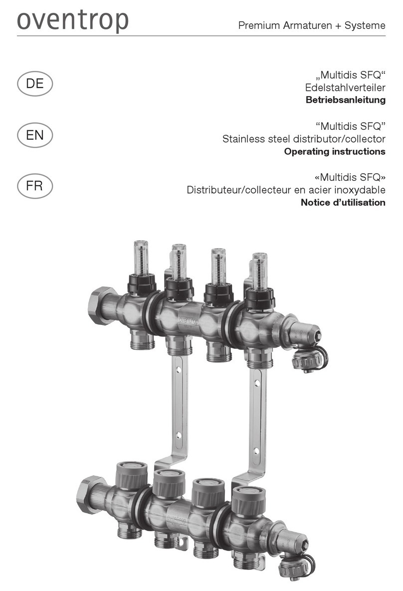oventrop Multidis SFQ User manual