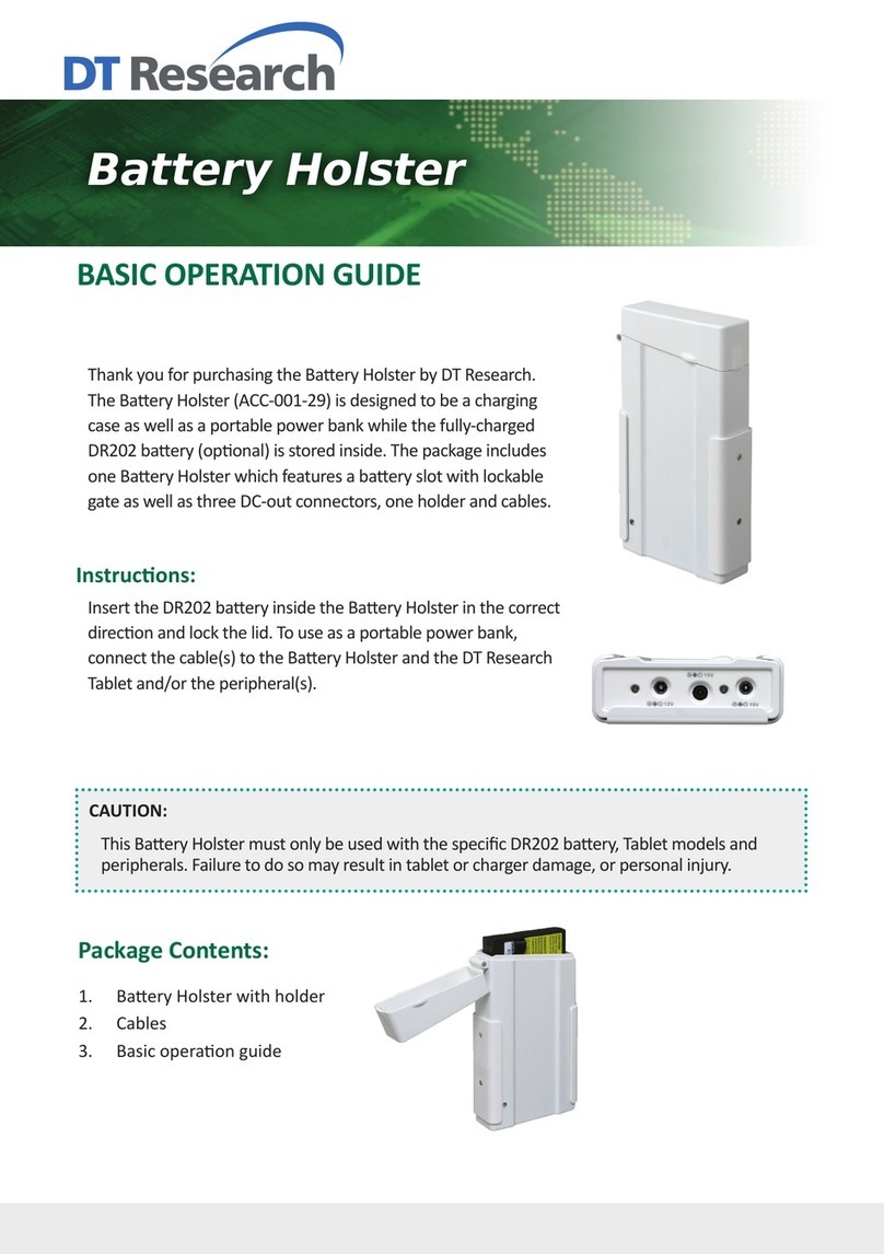 DT Research ACC-001-29 Basic operation guide