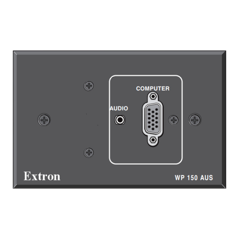 Extron electronics WP 120 installation guide
