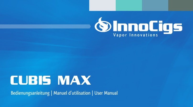 InnoCigs CUBIS MAX User manual