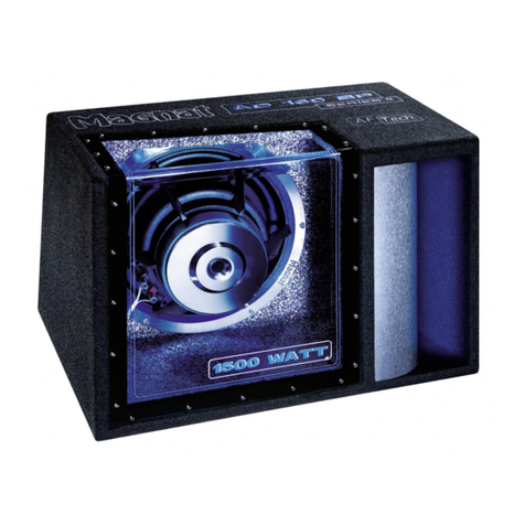 Magnat Audio II Series Owner's manual/warranty document