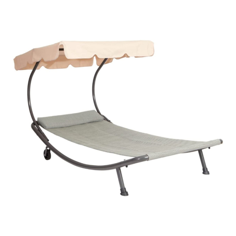 leco Single Lounger 39211103 manual