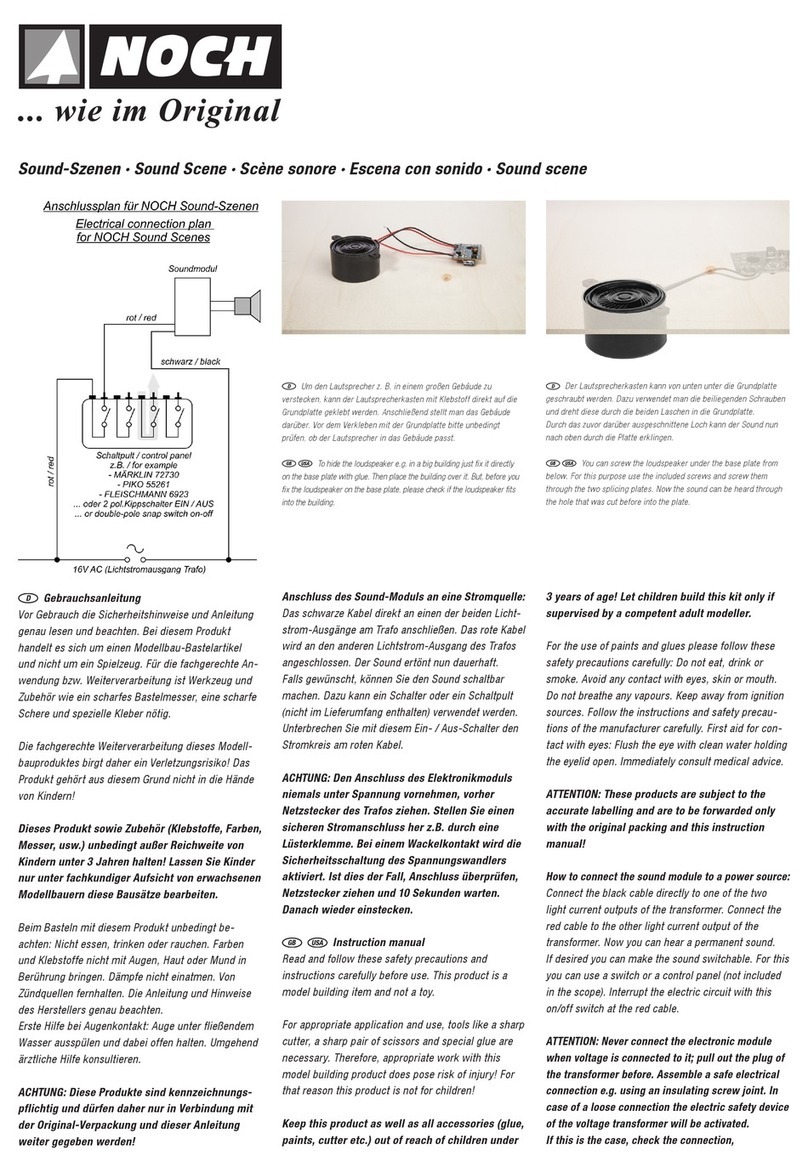 NOCH Sound Scene User manual NOCH Sound Scene User manual
