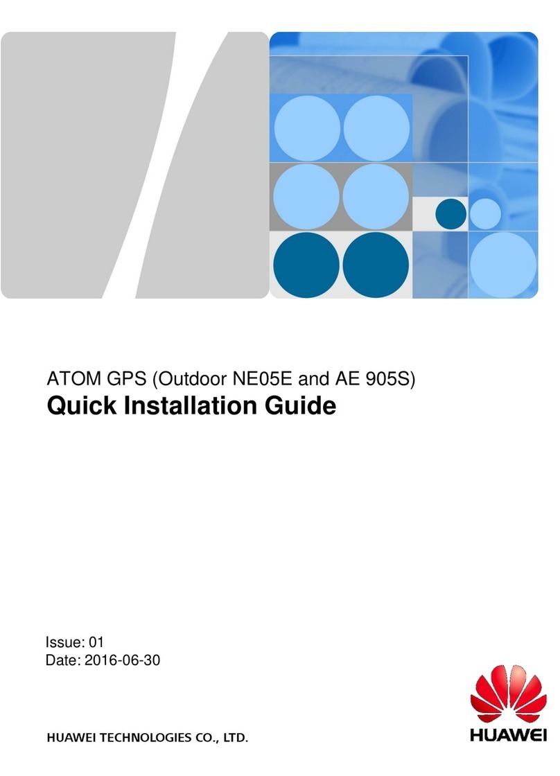 Huawei ATOM GPS Quick installation guide