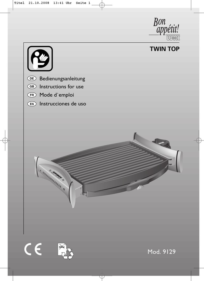 WIK TWIN TOP Instructions for use