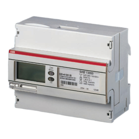 ABB i-bus EIB Delta-Meter Installation and operating instructions