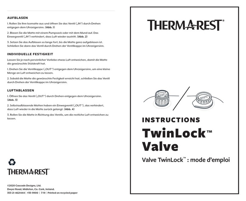Thermarest TwinLock instructions