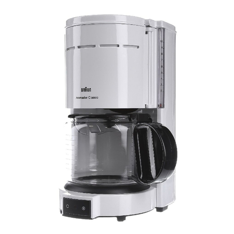 Braun Aromaster KF 43 use instructions