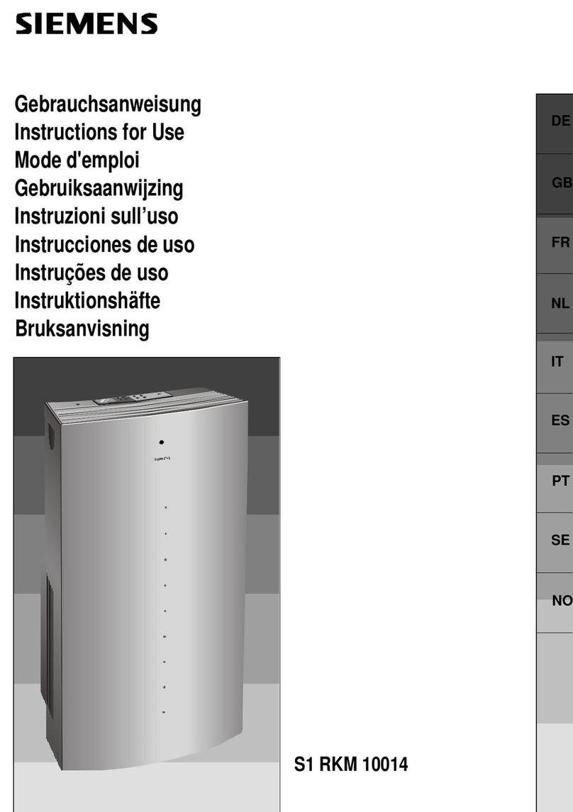Siemens S1 RKM 10014 Instructions for use