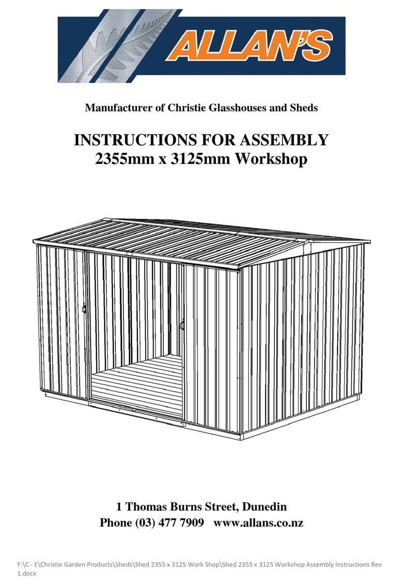 ALLAN'S Christie Workshop 2331 Instructions for assembly ALLAN'S Christie Workshop 2331 Instructions for assembly