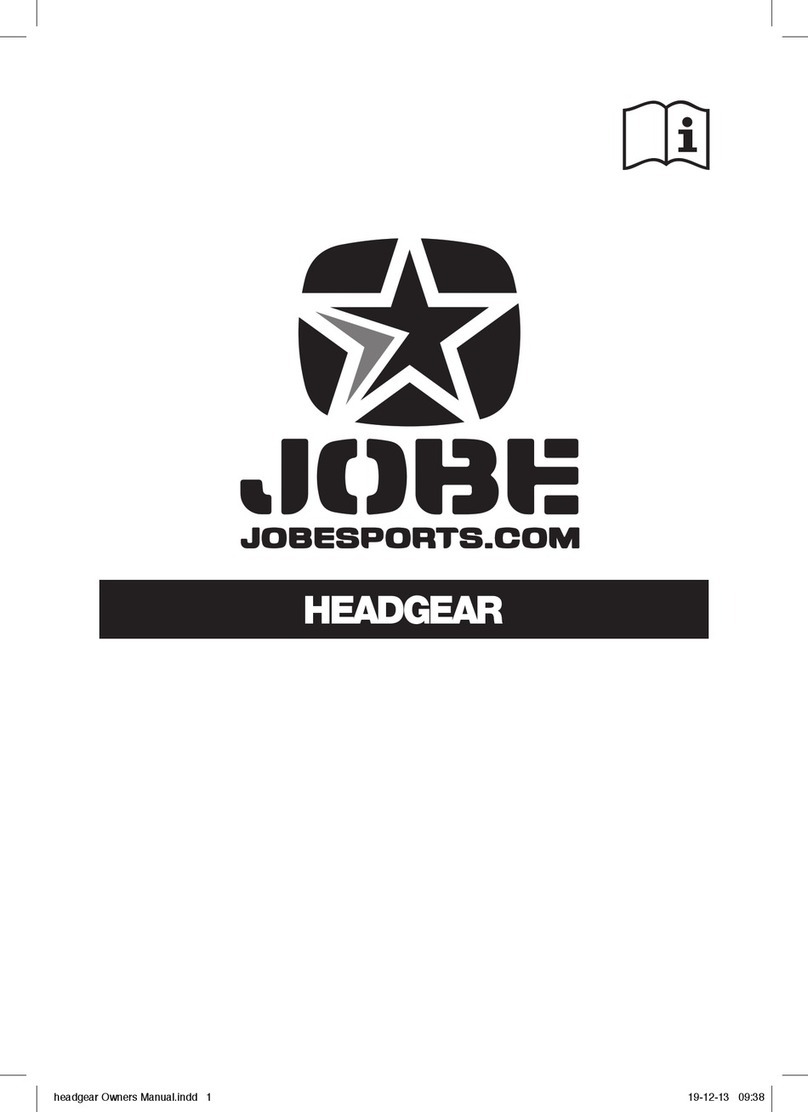 JOBE Softshell owner's manual