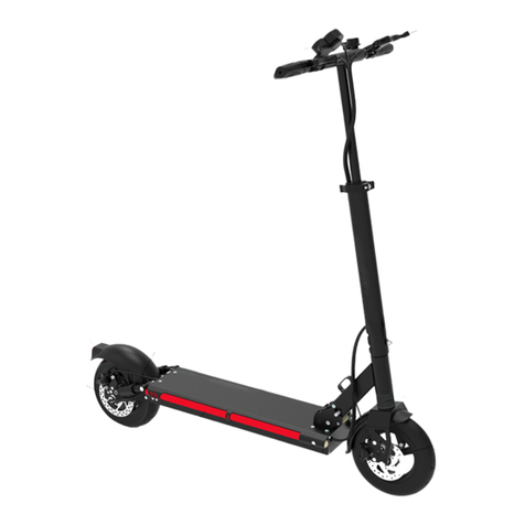 Blaze scooters MAXSPEEDX Series manual