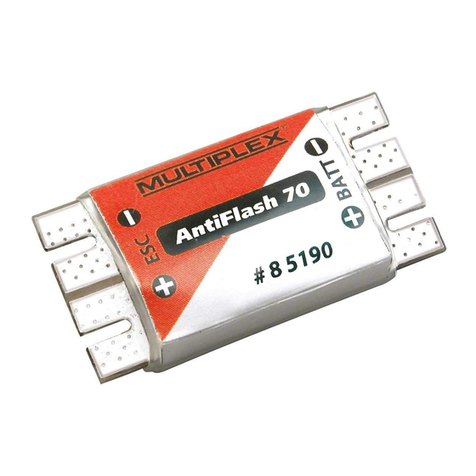 Multiplex AntiFlash 70 operating instructions
