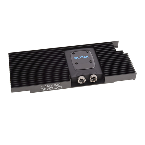 Alphacool NexXxoS GPX-A 280 M06 instruction manual