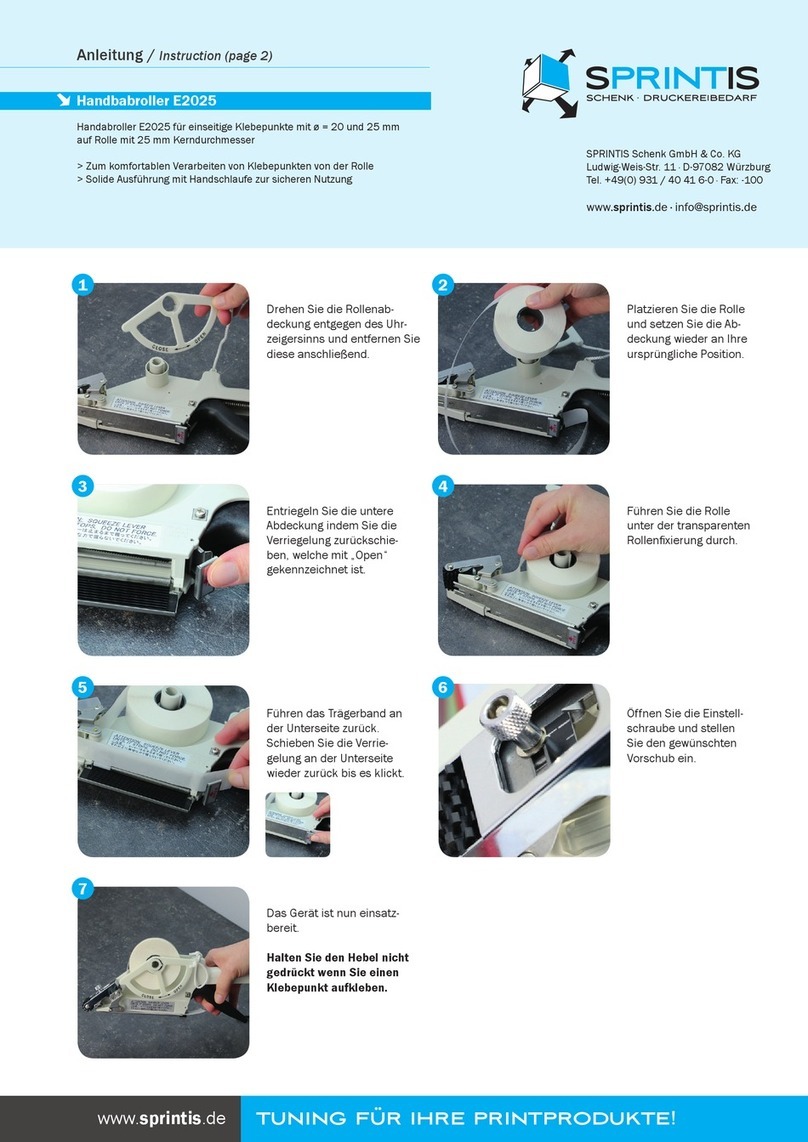 Sprintis E2025 Instruction