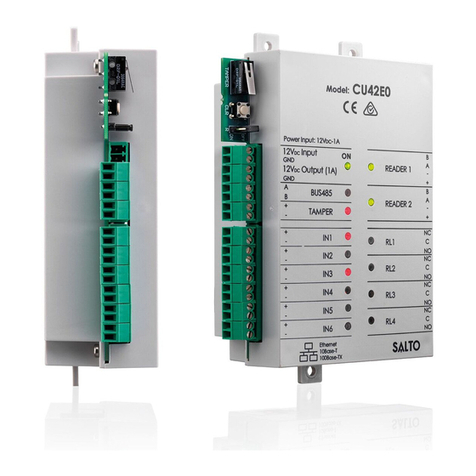 Salto XS4 CU42 Series installation guide