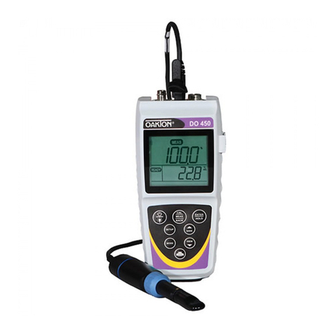 Thermo Scientific EUTECH INSTRUMENTS OAKTON 450 Series User manual