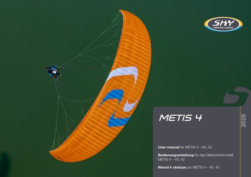 SKY PARAGLIDERS METIS 4 user manual