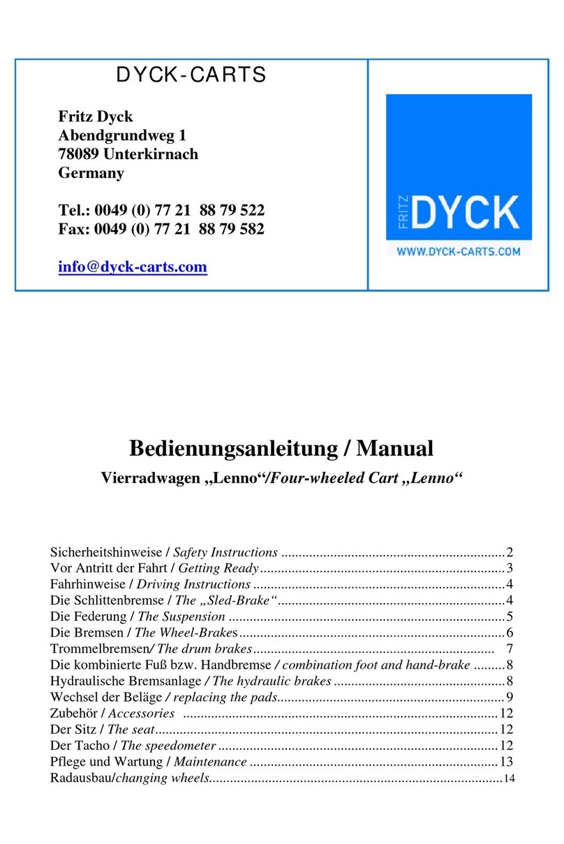 Dyck-Carts Lenno manual