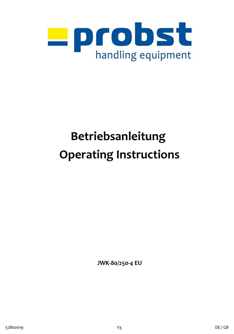 probst Jumbo JWK-80/250-4 EU User manual