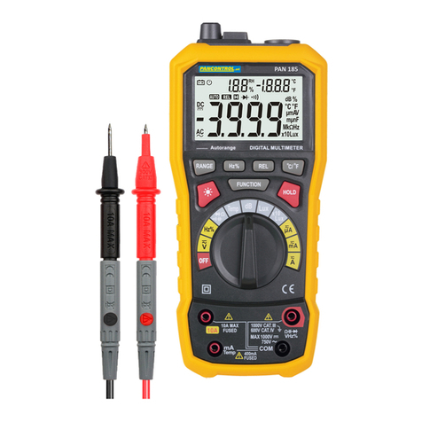 PANCONTROL PAN 185 manual