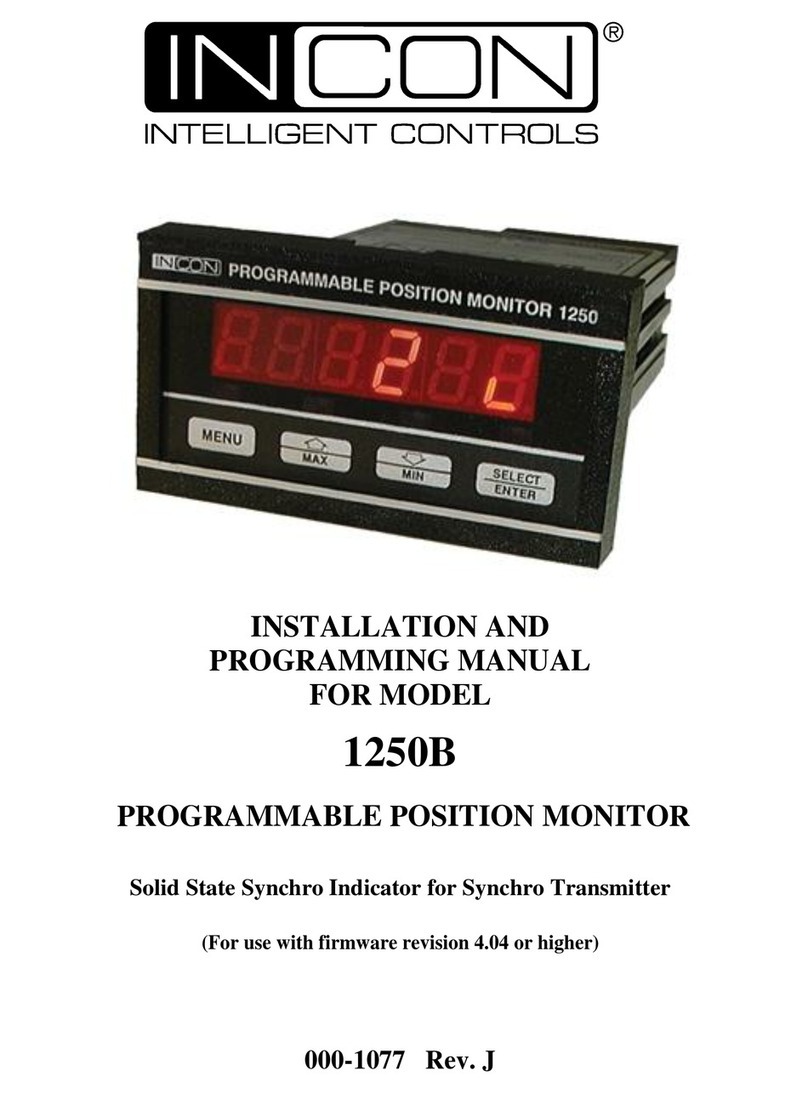Incon 1250B Assembly instructions