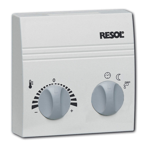 Resol RCP12 User manual