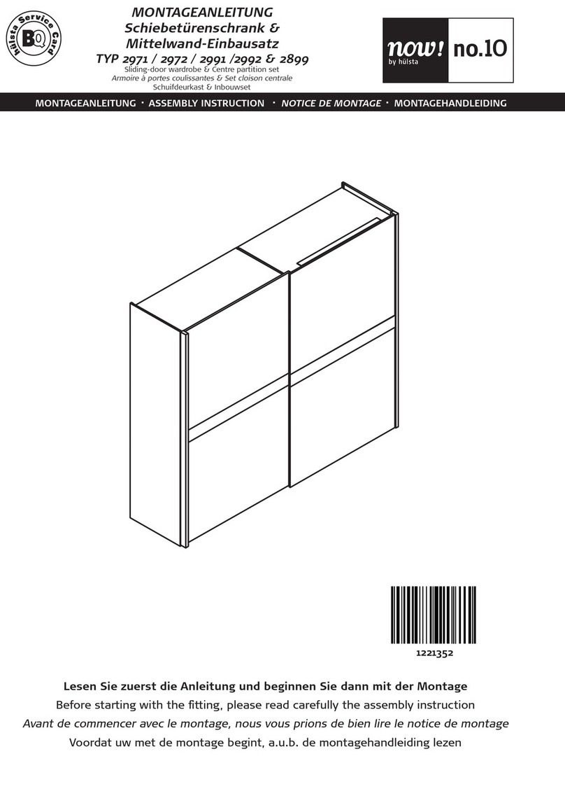 Hülsta Now! 2971 User manual Hülsta Now! 2971 User manual
