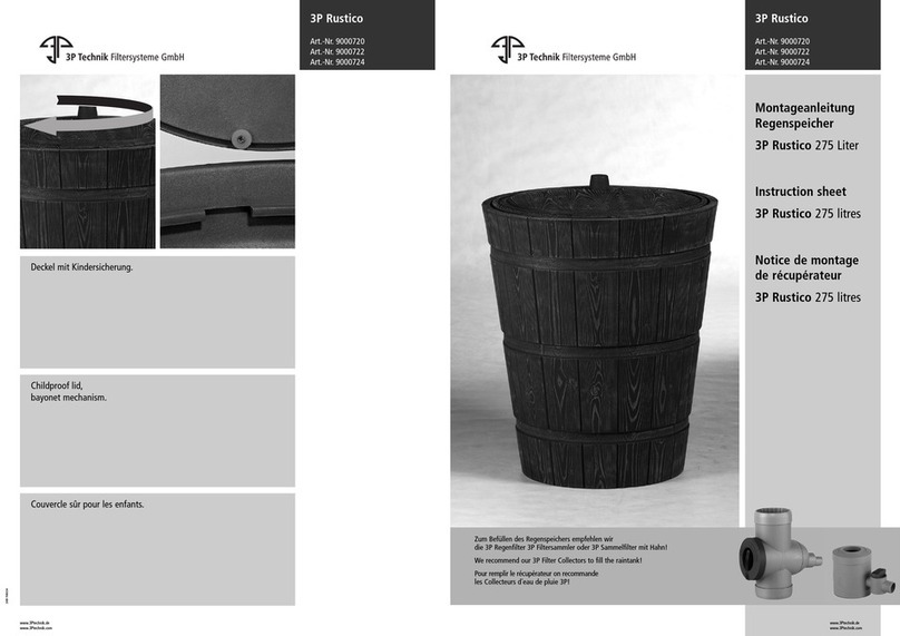 3P Technik 3P Rustico instruction sheet