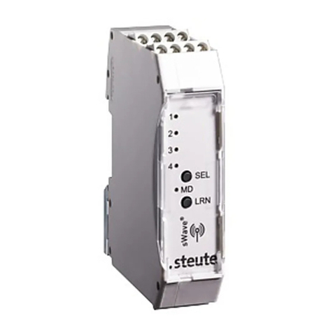 steute RF BF 74 SW868 Programming manual