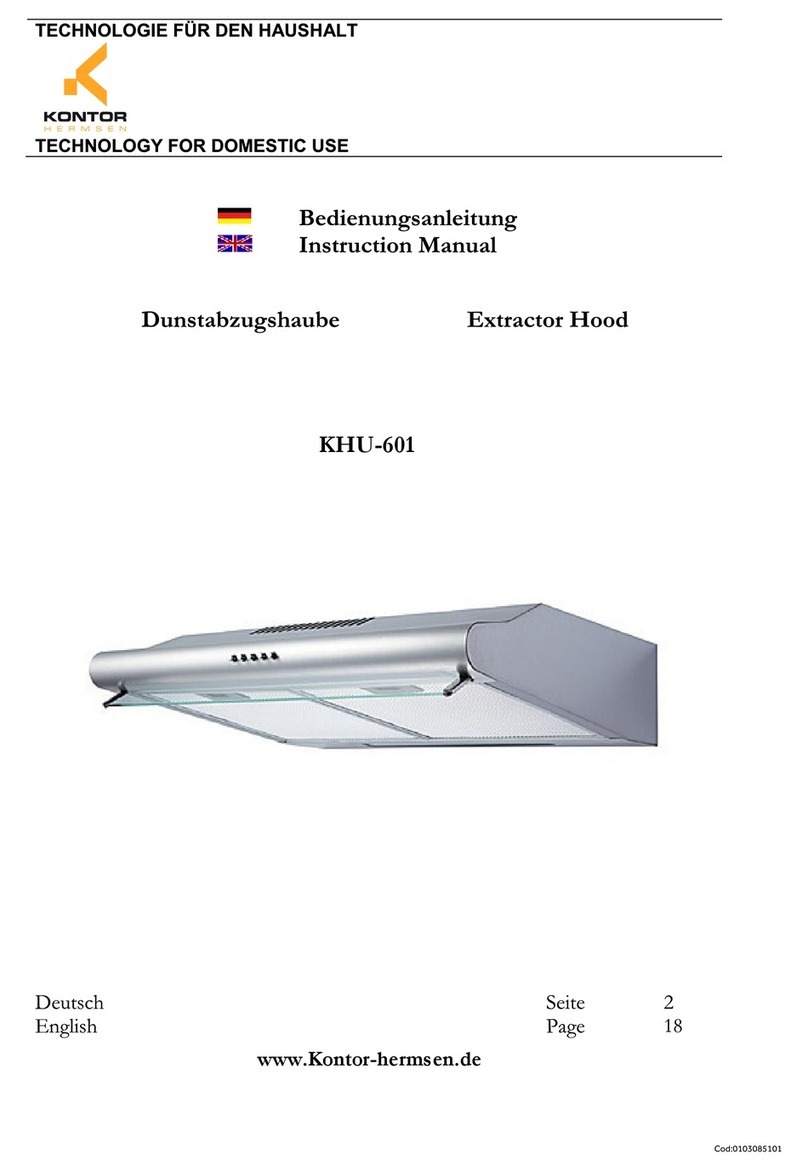 Kontor-Hermsen KHU-601 instruction manual