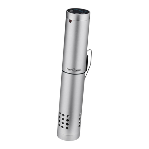 Proficook PC-SV 1159 quick start guide