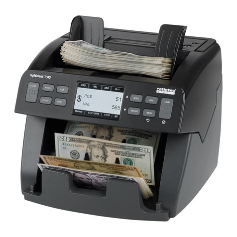 ratiotec rapidcount T 575 User manual ratiotec rapidcount T 575 User manual