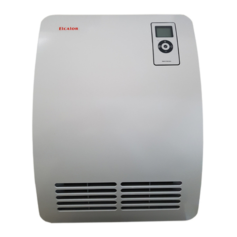Elcalor SH 2020 Operation and installation Elcalor SH 2020 Operation and installation