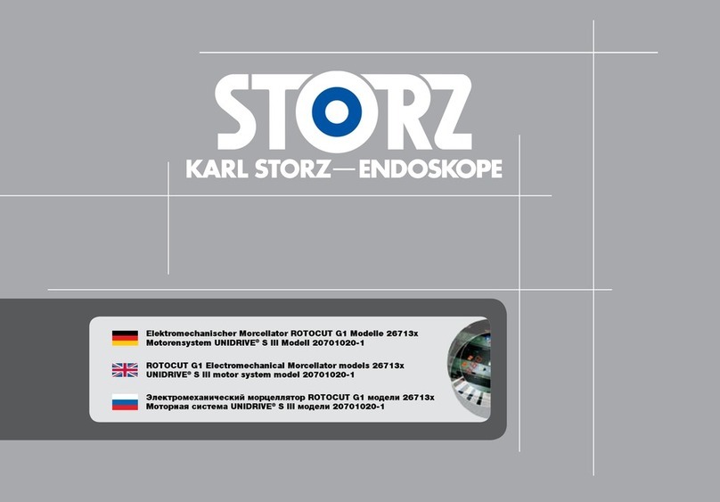 Karl Storz ROTOCUT G1 26713 Series manual