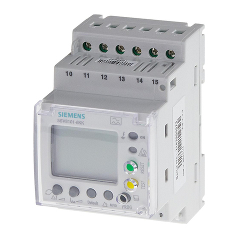 Siemens 5SV8101-6KK User manual
